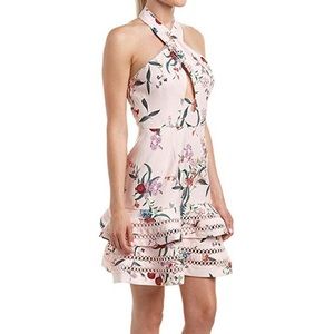 KEEPSAKE THE LABEL Indulge Halter Fit & Flare Mini